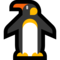 Penguin emoji on Microsoft